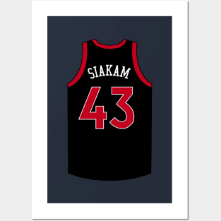 Pascal Siakam Toronto Jersey Qiangy Posters and Art